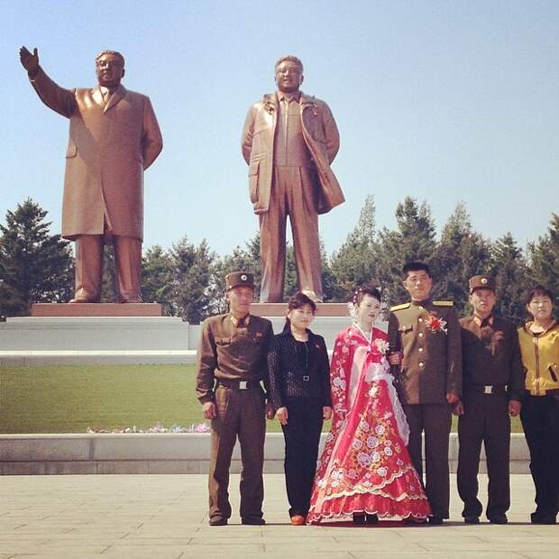 Свадьба военнослужащего кндр, северная корея