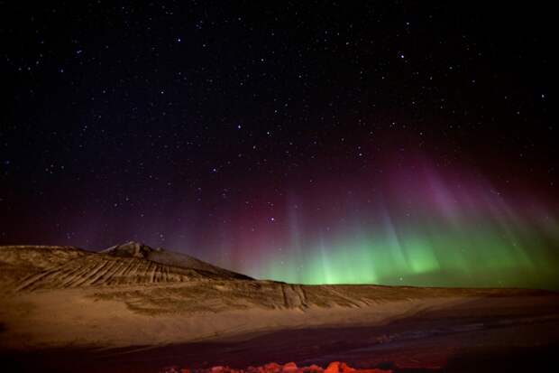 Южное полярное сияние 