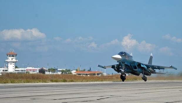 Российская боевая авиация на авиабазе Хмеймим в Сирии