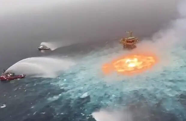 В Мексиканском заливе произошла крупнейшая авария со времен Deepwater Horizon