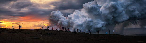 Красота вулканов в фотографиях Tom Kualii