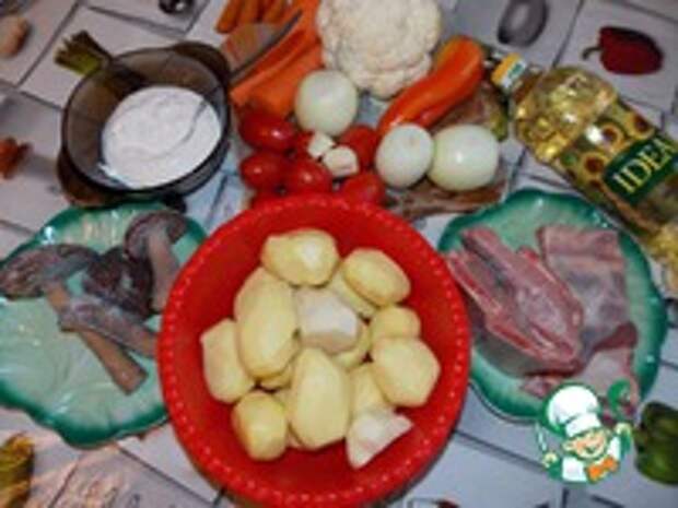 Жаркое в горшочках "Осеннее свидание" ингредиенты