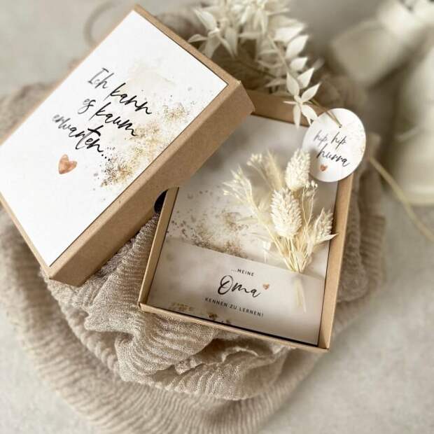 Подарочная коробка с сухоцветами смотрится нежно и очень романтично. © etsy  📷 