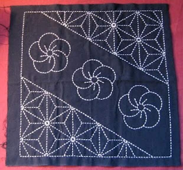 Sashiko pattern...pillow