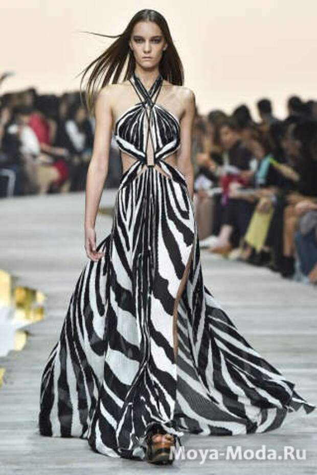 Модные сарафаны весна-лето 2015 Roberto Cavalli