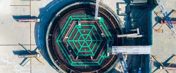 Китай начал строительство первой гибридной атомной электростанции