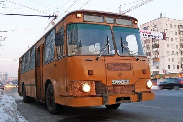 ЛиАЗ-677: Последние труженики столицы ЛиАЗ 677, авто, история, факты