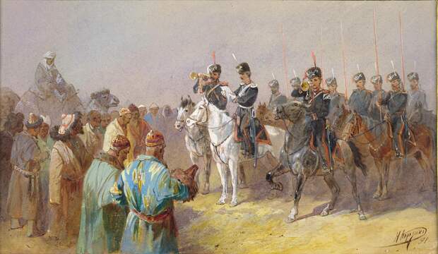 Объясачение Средней киргиз-кайсацкой орды. Царский указ, 1824. Public Domain