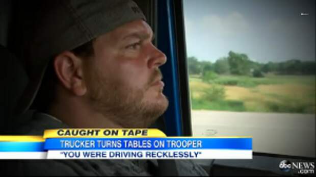 This Trucker Showed His Mettle Against This Cop