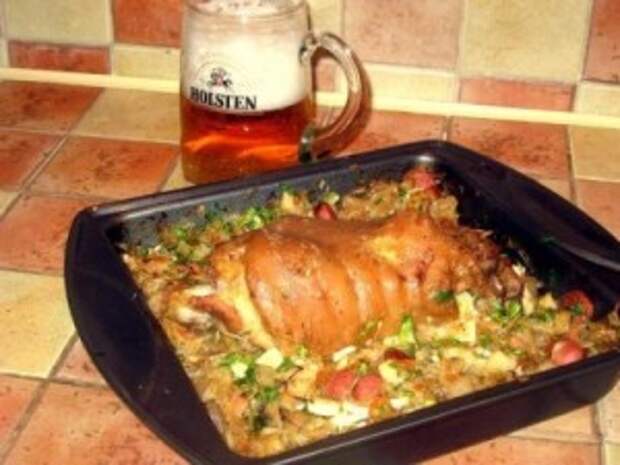 Запекаем с кислой капустой