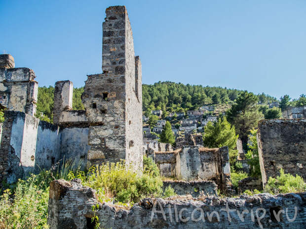 древний покинутый город фетхие