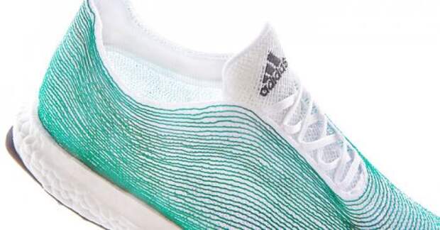 Кроссовки Adidas из пластиковых отходов и рыболовных сетей (7 фото)
