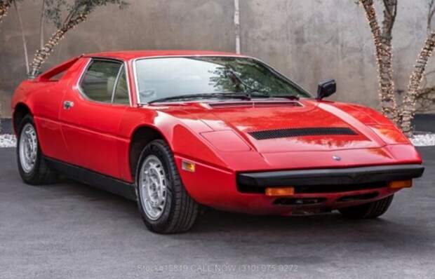 Maserati Merak был агрегатирован 6-цилиндровым мотором/ Фото: mobile.de