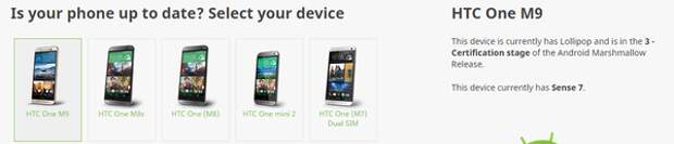 HTC One M9 скоро обновится до Android 6.0