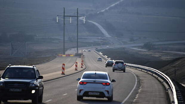 Минтранс: трасса «Таврида» в Крыму готова на 60%