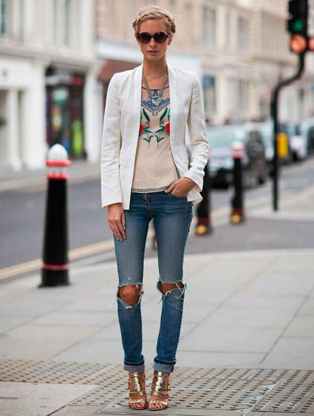 Откуда и почему возникла мода на рваные джинсы?