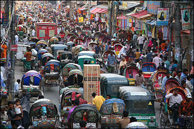 1. Бангладеш — 1087 жители, земля, народ, плотность населения, страны