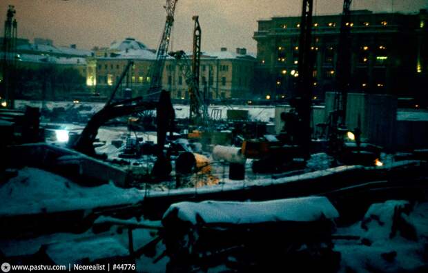 Прогулка по Москве 1994 года 90-е, история, москва, столица, улица