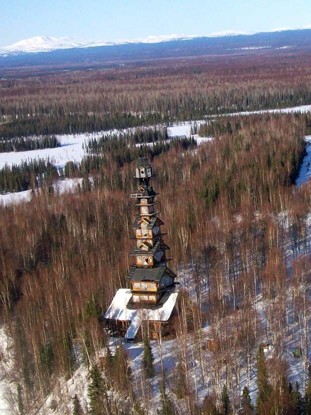 Избушка Доктора Сьюза в 12 этажей 12 этажей, Сьюз, доктор, избушка