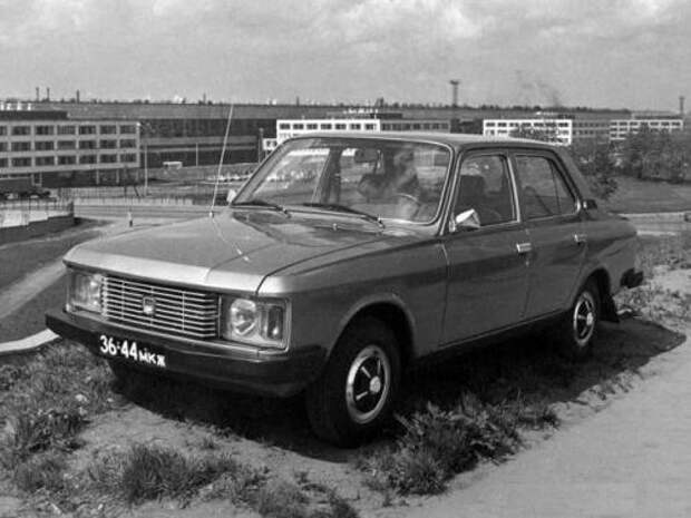 8. АЗЛК 3-5-6 Опытный '1975 авто, авто история, автомобили, история, ссср, факты