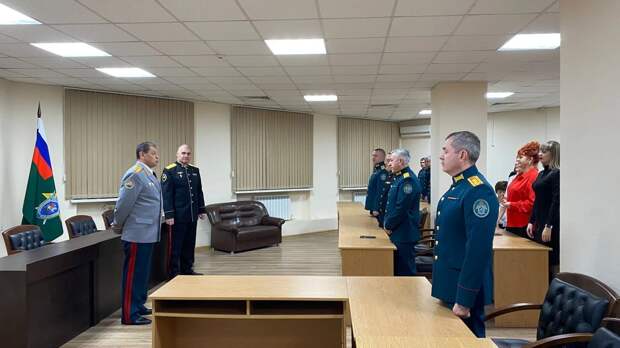 В ВСУ СК России по ЮВО состоялось торжественное собрание, приуроченное ко Дню защитника Отечества