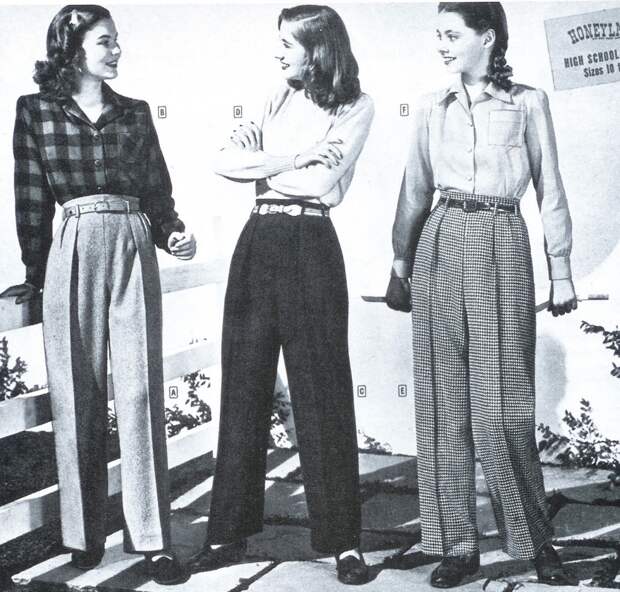 1930-е годы мода слаксы.jpg