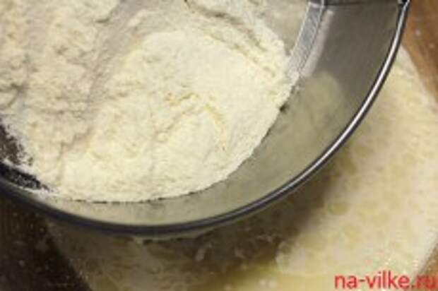 Фугасс с ветчиной, сыром и картофелем