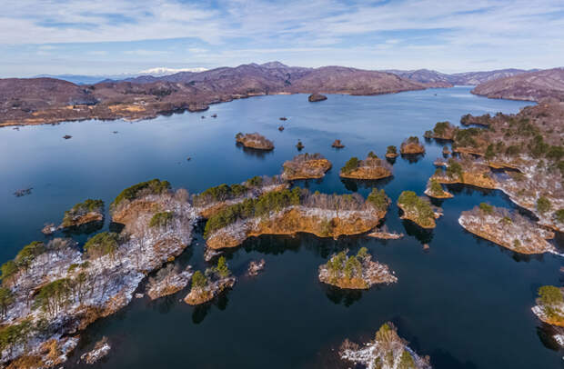 Япония: озеро Хибара