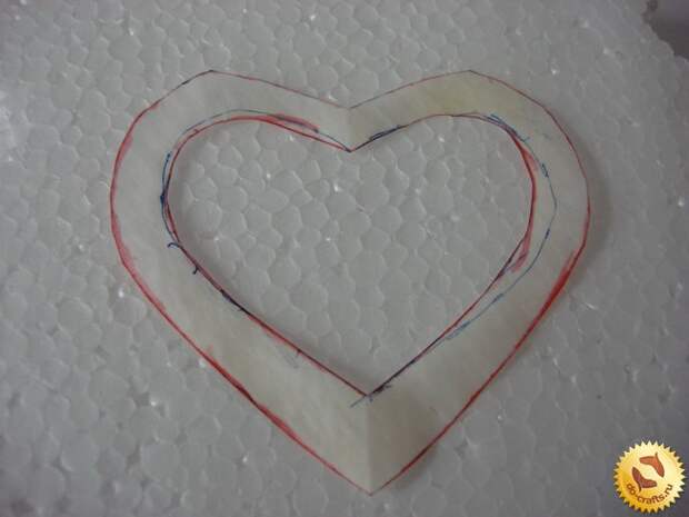 Сердце из кофейных зерен 3