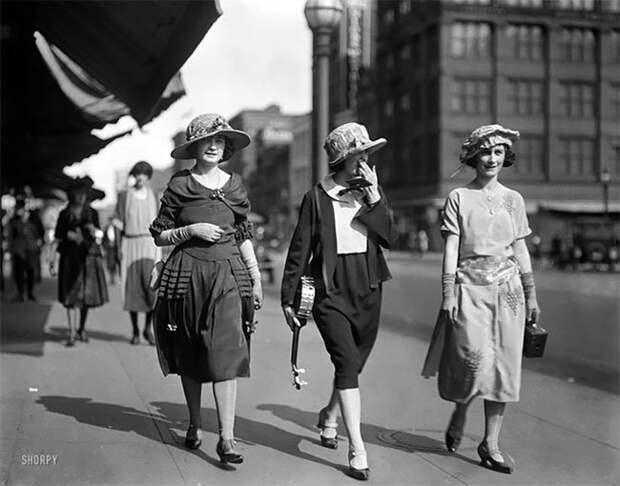 Женская мода 1920-х: винтажные фотографии, раскрывающие неповторимый уличный стиль прошлого