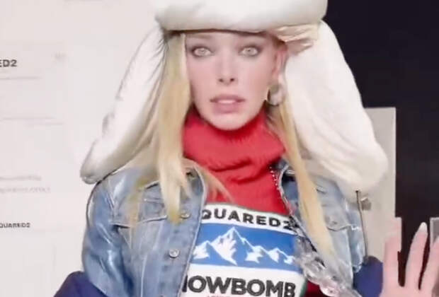 Белорусская супермодель вышла на подиум иностранного показа