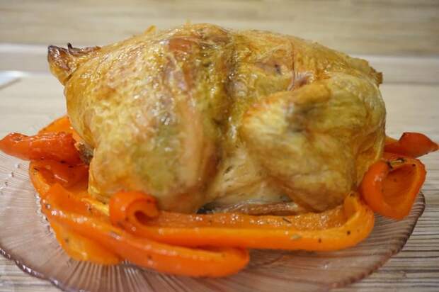 Диетическая курица на соли