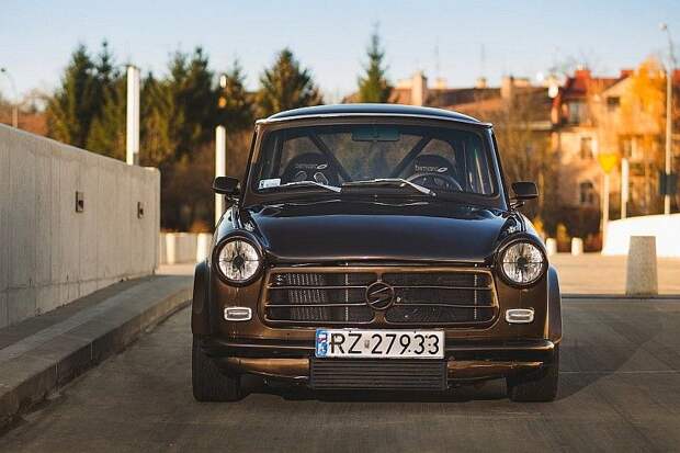 Бешеный Trabant 4x4 мощьностью 270 "лошадей" trabant, тюнинг