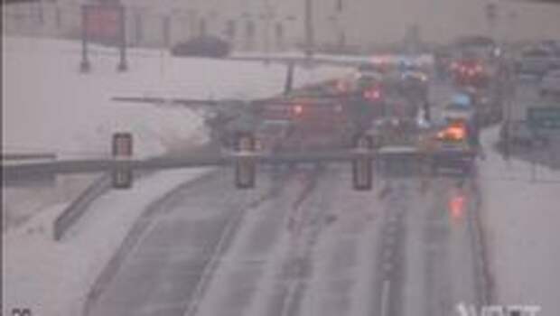 Passenger Flight Leaves Dulles Airport And Lands... On Virginia Highway