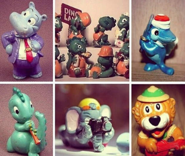 Абсолютно все дети, а иногда и взрослые коллекционировали игрушки из Kinder.