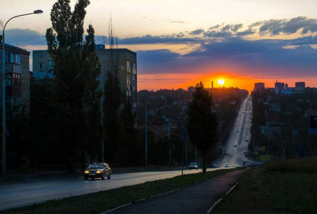 Парковая улица в Шахтах, где жила Лена Закотнова
