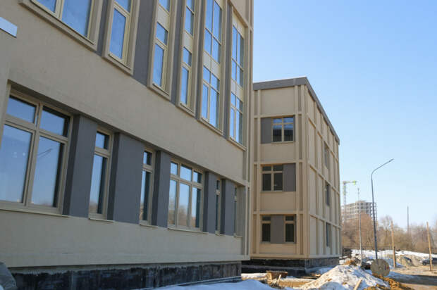 Новая школа в тульском микрорайоне "Суворовский-2" готова на 66%