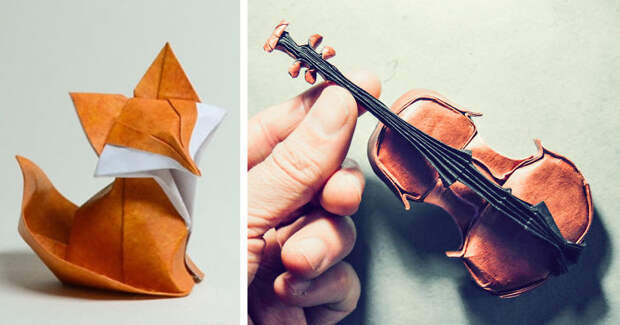 16 потрясающих бумажных скульптур в честь Всемирного дня оригами оригами, праздник, скульптура