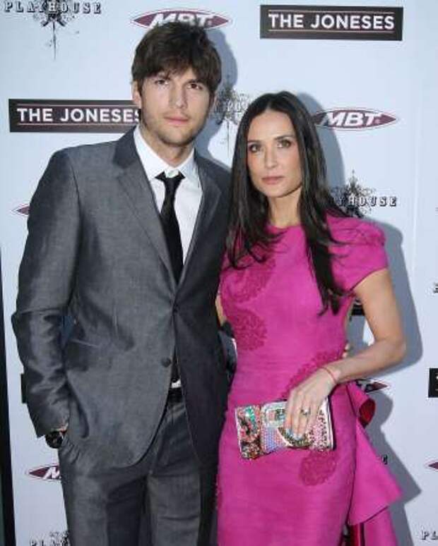 Ashton Kutcher and Demi Moore were together for 10 years before calling it quits. Moore was 16 years senior to him.