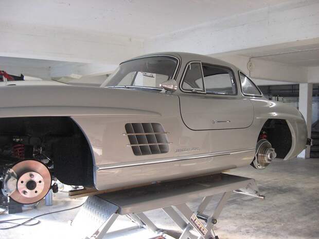 Как сделать машину-легенду своими руками 300 sl, gullwing, mercedes-benc, авто, своими рукам