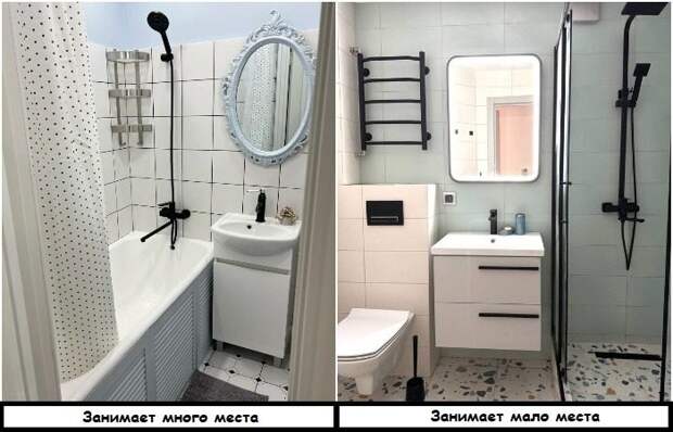 Ошибки, которые делают совмещенный санузел  тесным и неудобным