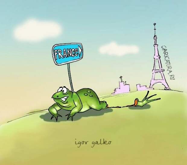 Карикатуры с черным юмором