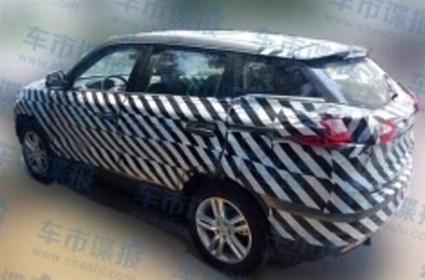 Новый кроссовер от Geely попался в объективы фотокамер Новый кроссовер от Geely попался в объективы фотокамер