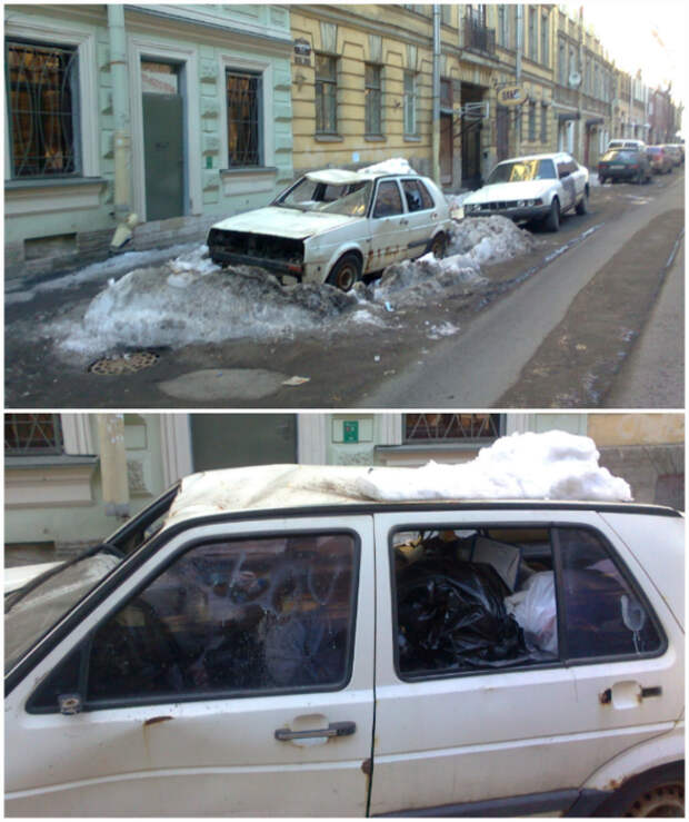 Питерский мусорный бак.