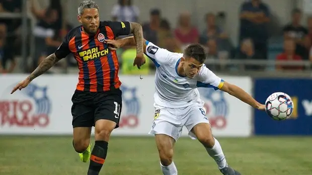 «Динамо» обыграло «Шахтёр» в матче за Суперкубок Украины по футболу