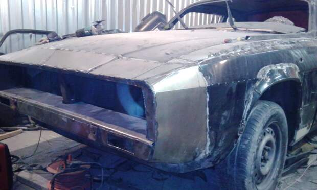 Мускул-кар на базе &quot;Волги&quot; ГАЗ-3102 авто, волга, газ, масл-кар, мускул-кар, самоделка