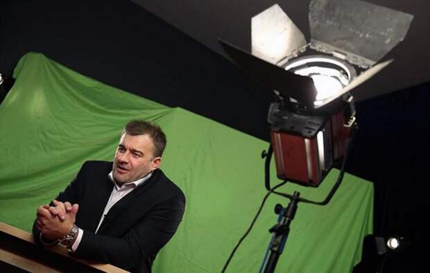 Актер Михаил Пореченков.