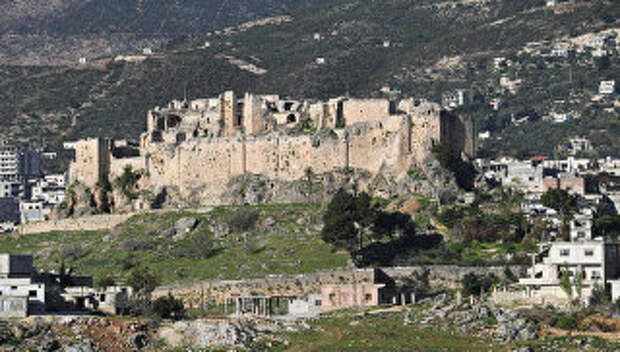 Крепость в городе Масьяф в сирийской провинции Хама. Архивное фото