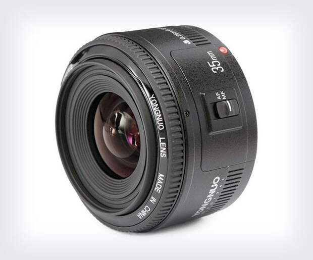 Объектив Yongnuo 35 мм F/2 для зеркальных фотоаппаратов Canon