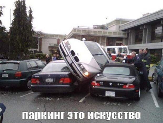 Немного автоприколов авто, автоприколы, прикол, юмор